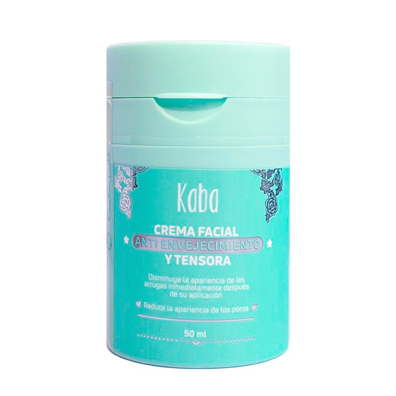 Crema facial anti envejecimiento y tensora