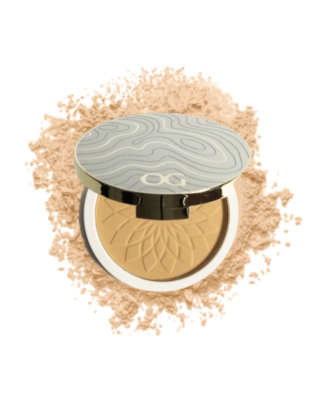 Polvo compacto rice silk