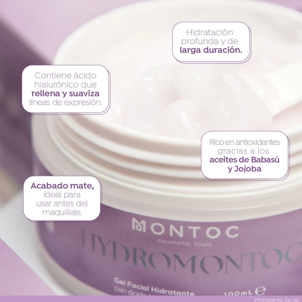 Montoc Gel facial hidratante hydro