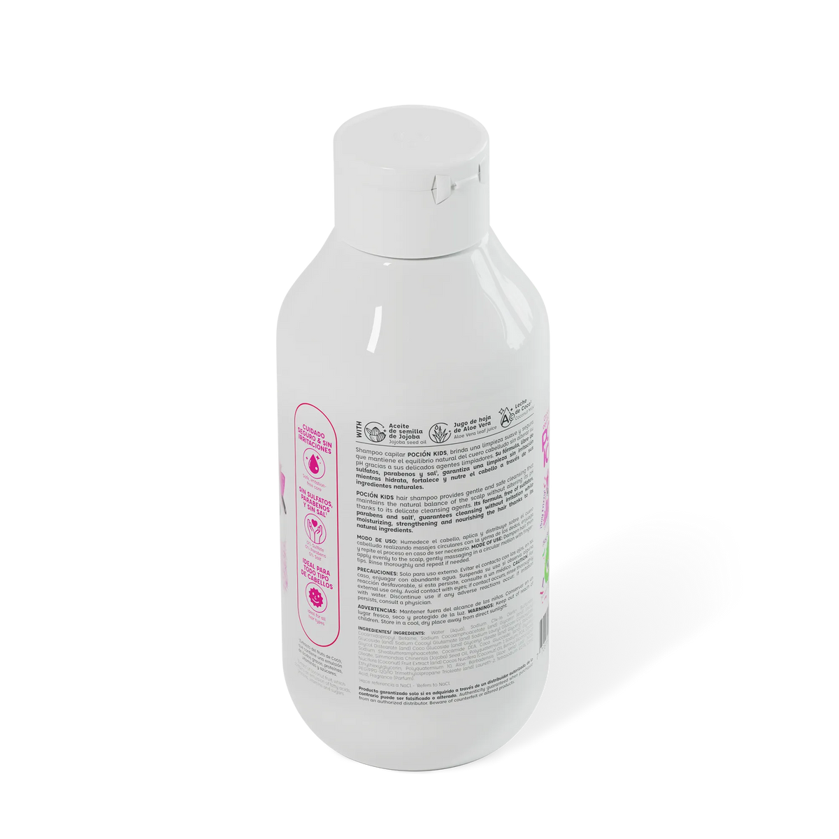 Kids shampoo anti nudos