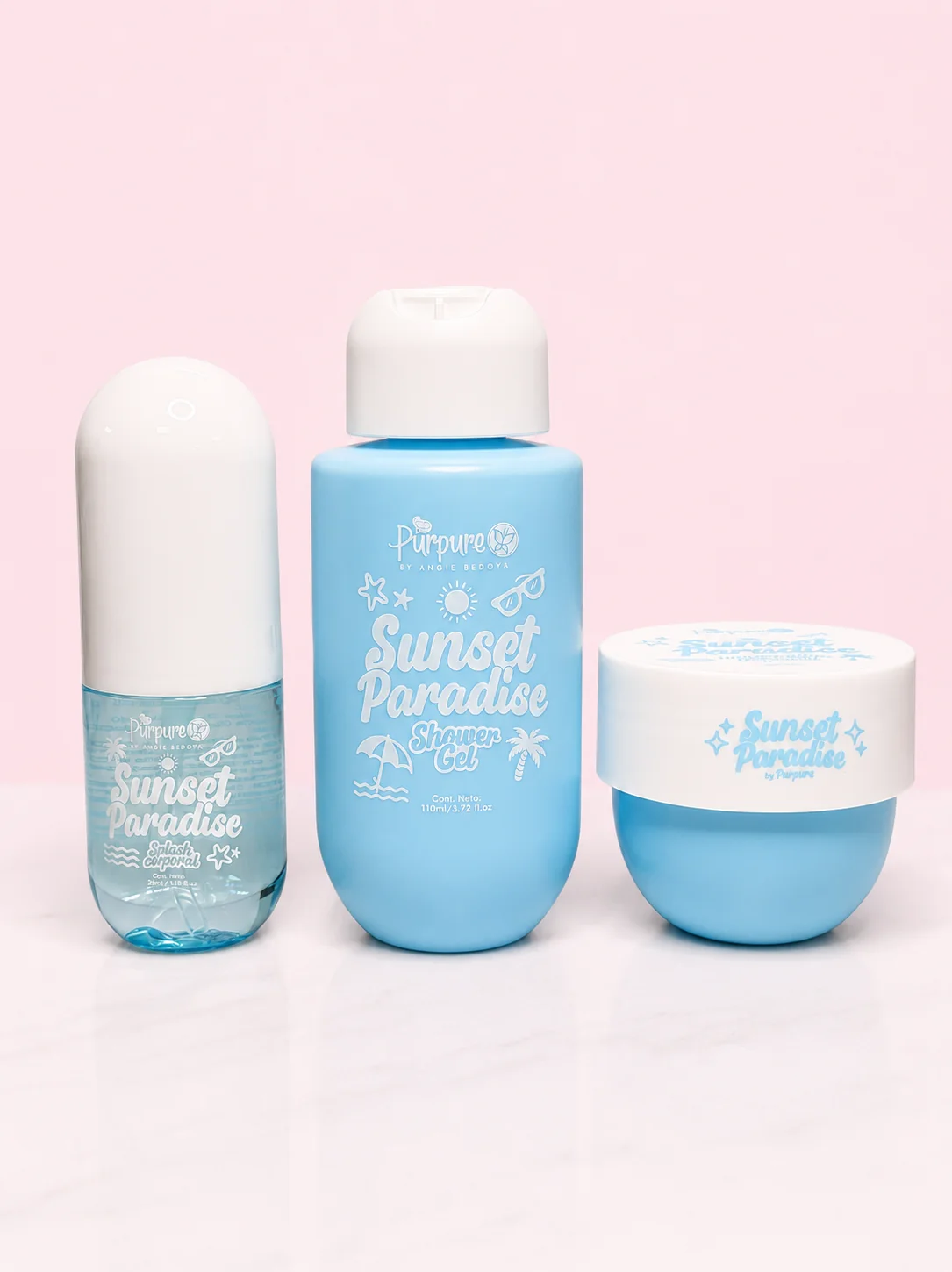 Kit cartuchera sunset paradise