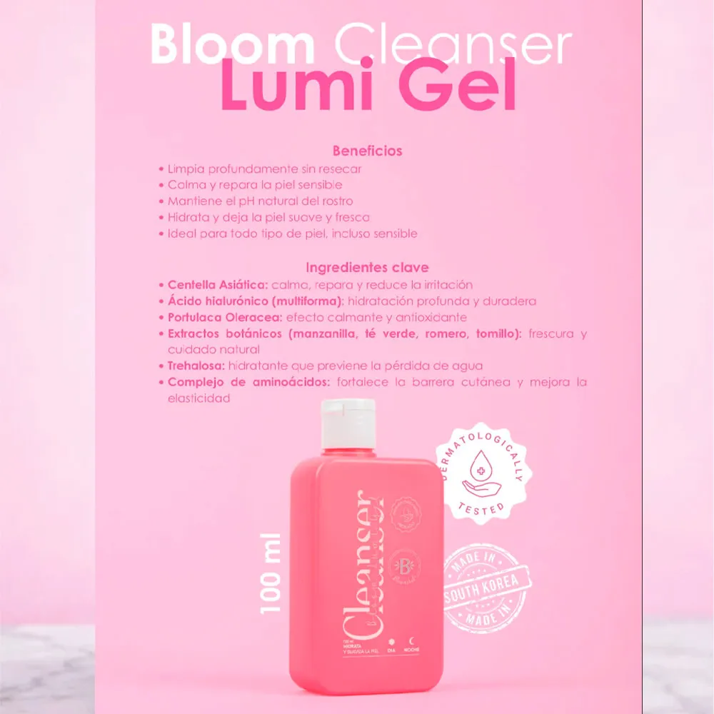 Bloom cleanser lumi gel
