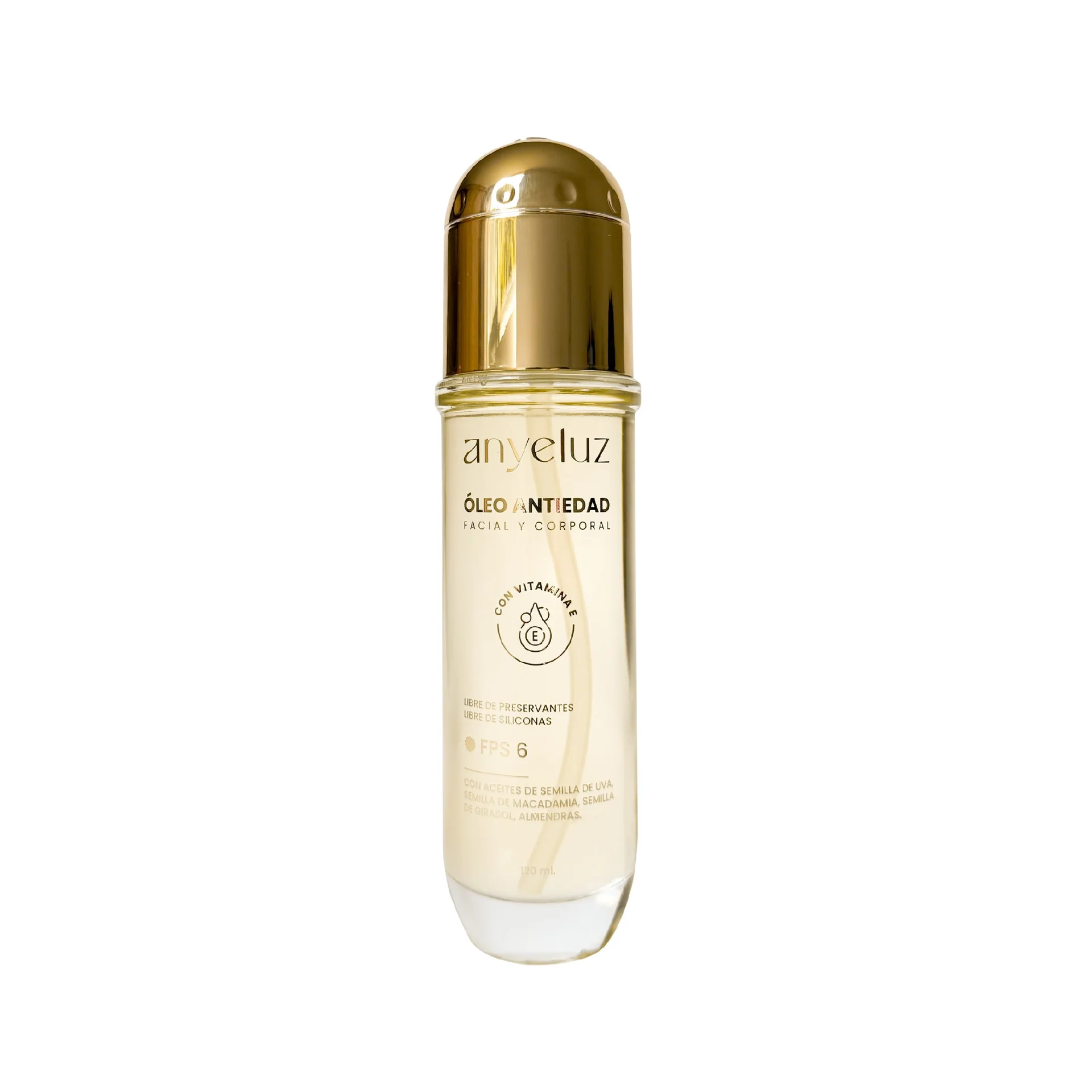 Oleo antiedad facial y corporal