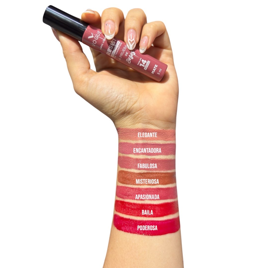 Labial liquido resist mate