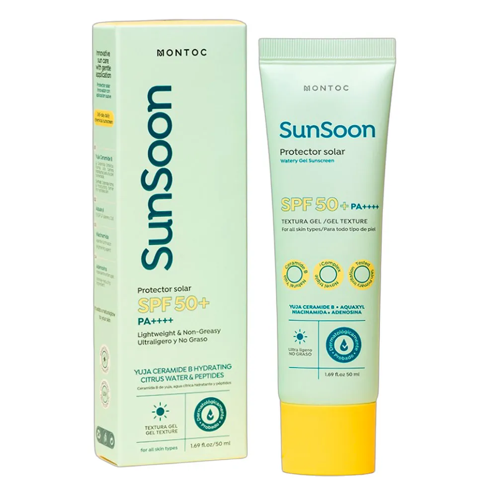 Protector solar en gel sunsoon spf 50