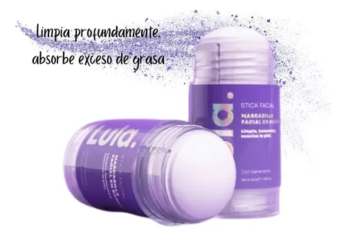 Mascarilla facial en barra berenjena 45 gr