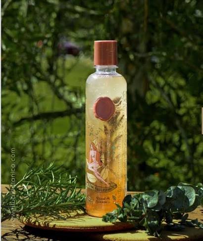 Shampoo con romero y eucalipto