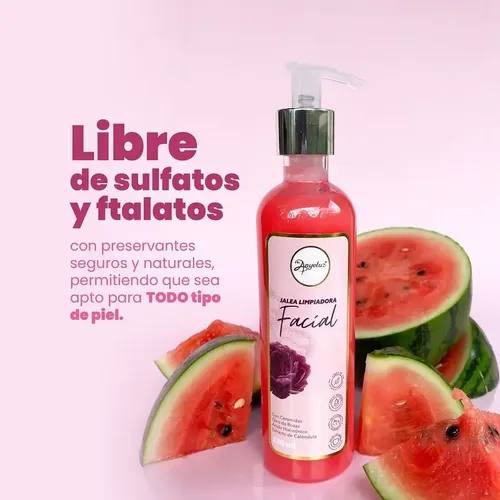 Jalea limpiadora facial