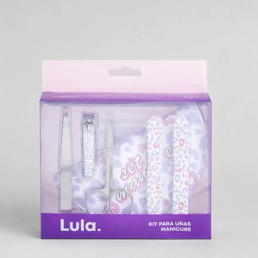 Kit para uñas manicure travel