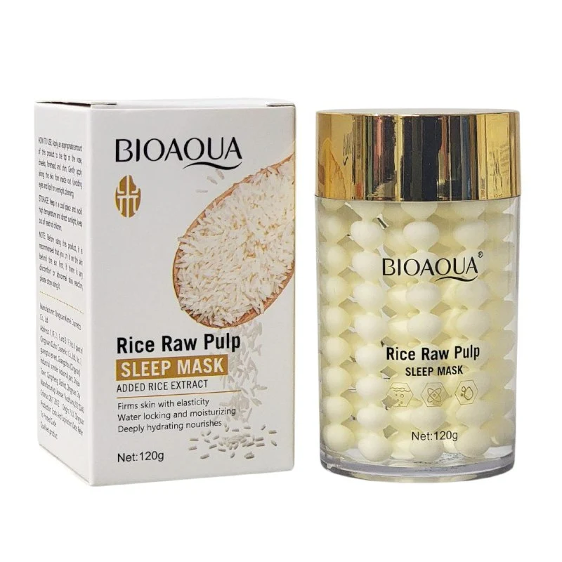 Mascarilla para dormir de arroz