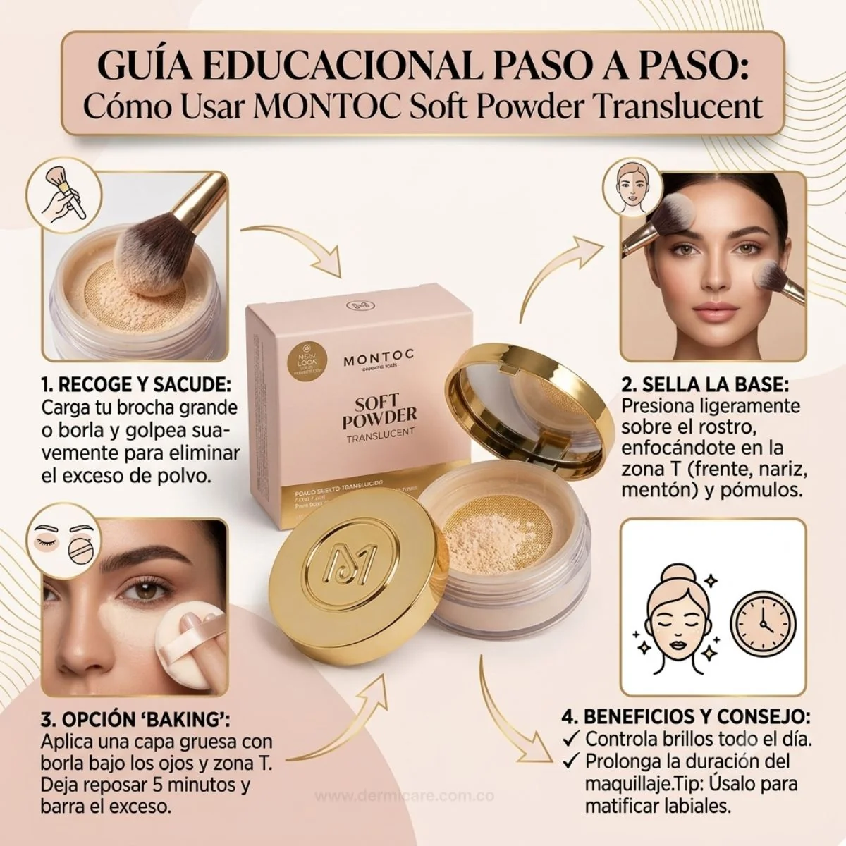 Polvo suelto traslucido soft powder
