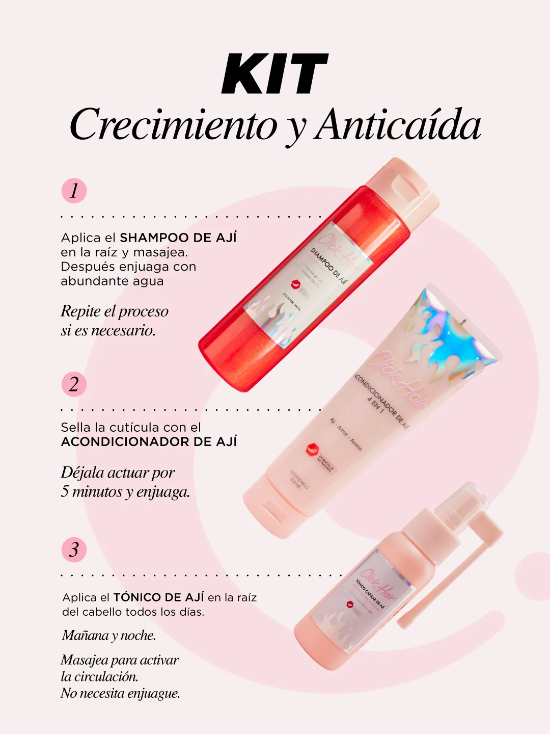 Kit completo de ají