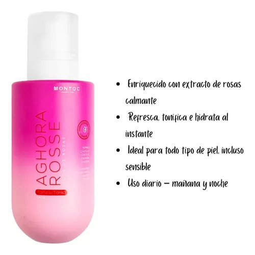 Tonico facial aghora rosse
