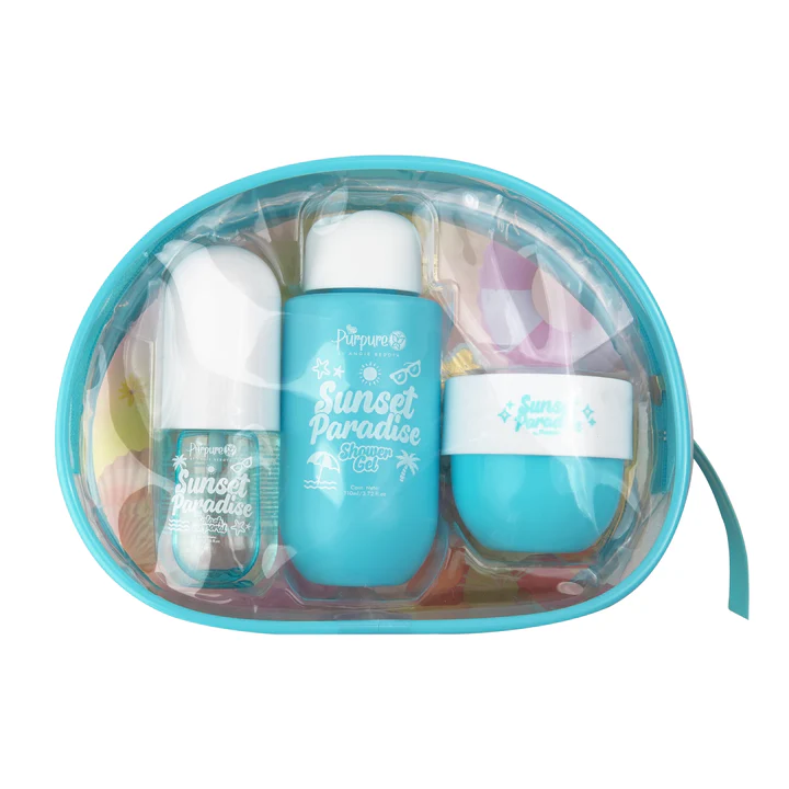 Kit cartuchera sunset paradise