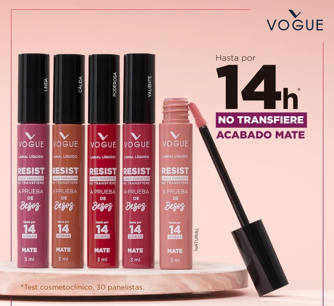 Labial liquido resist mate