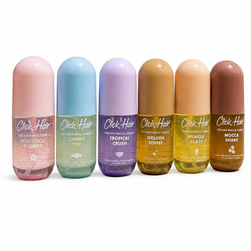 Perfume para el cabello
