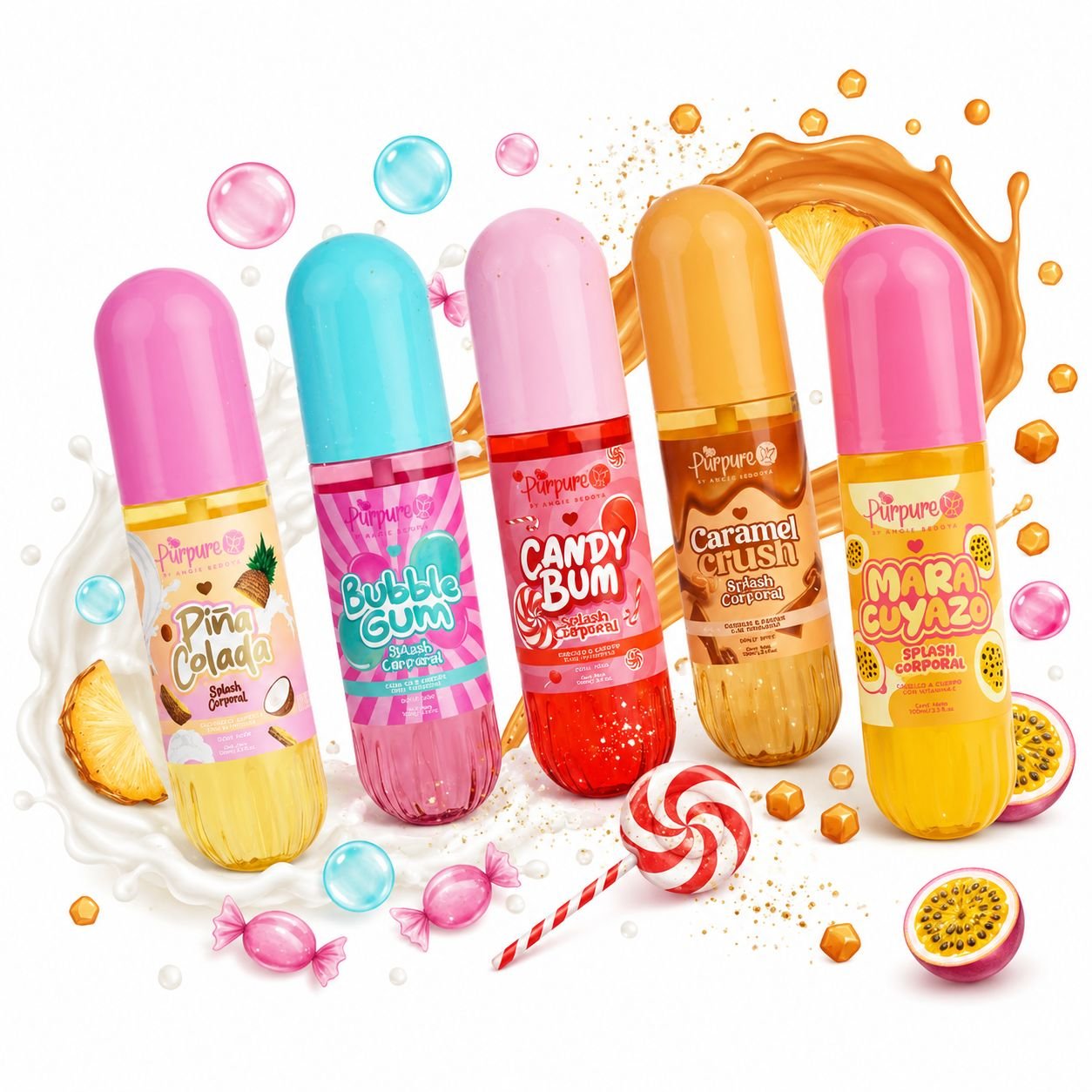 Mini body splash