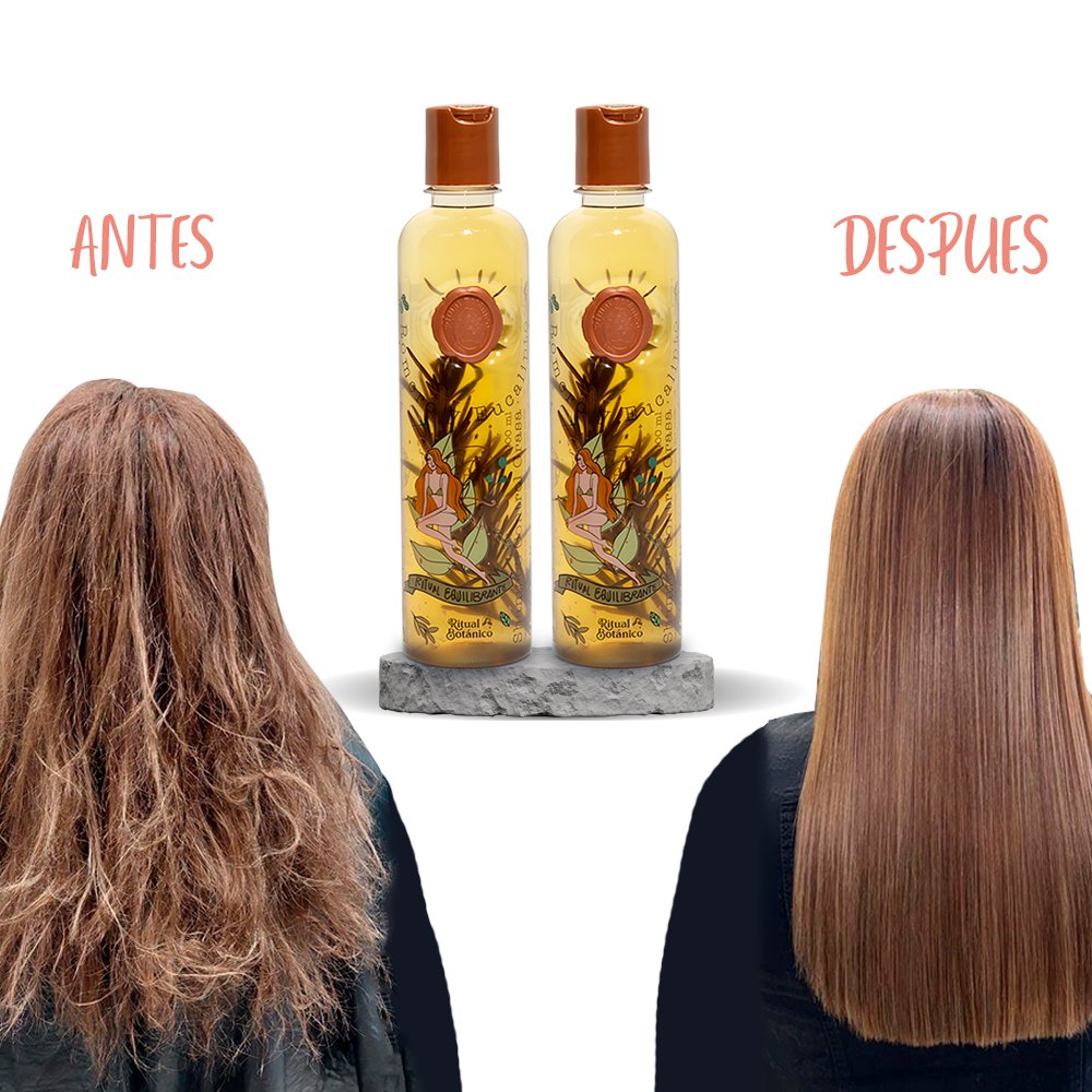 Shampoo con romero y eucalipto