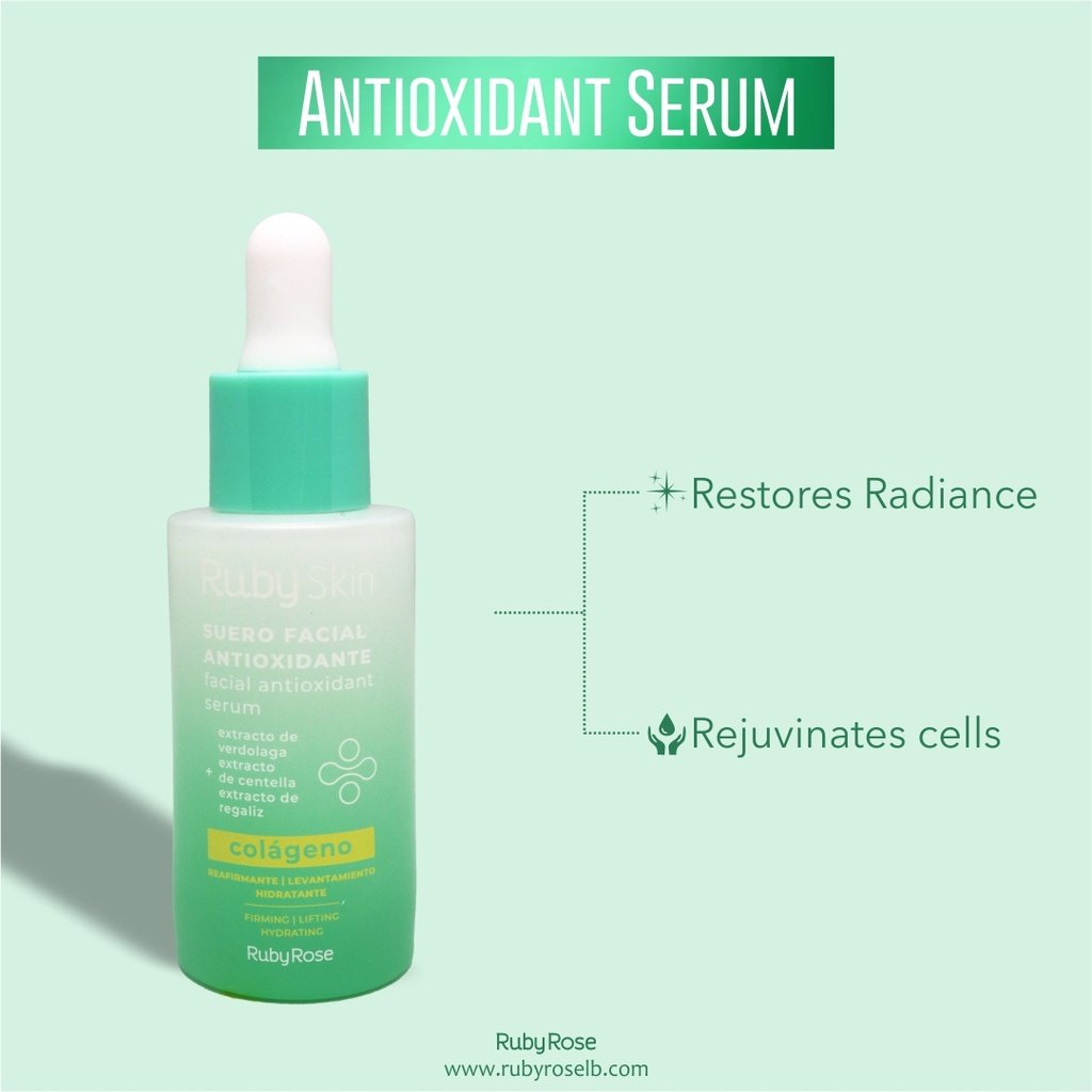 Suero facial antioxidante colageno