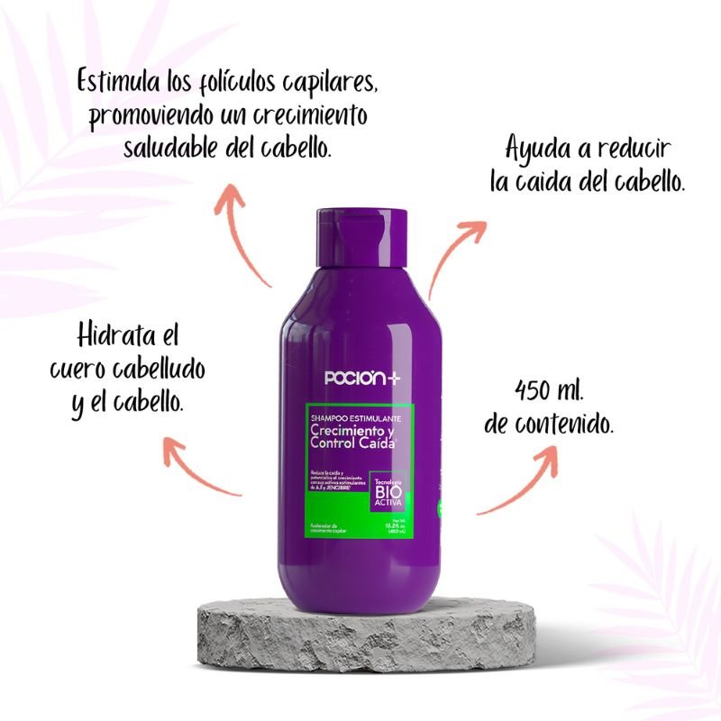 Shampoo crecimiento y caida